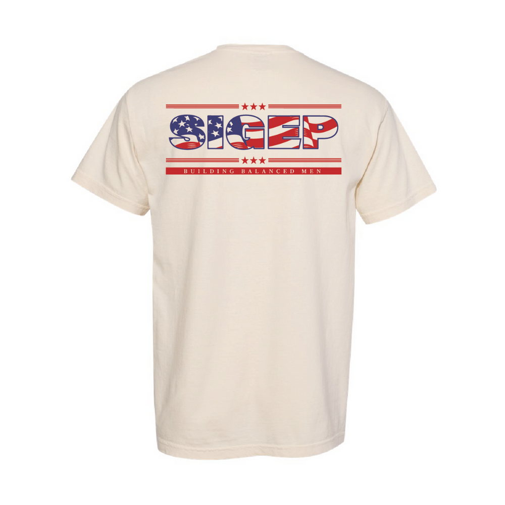 SigEp 4th of July T-Shirt by Comfort Colors (2024)