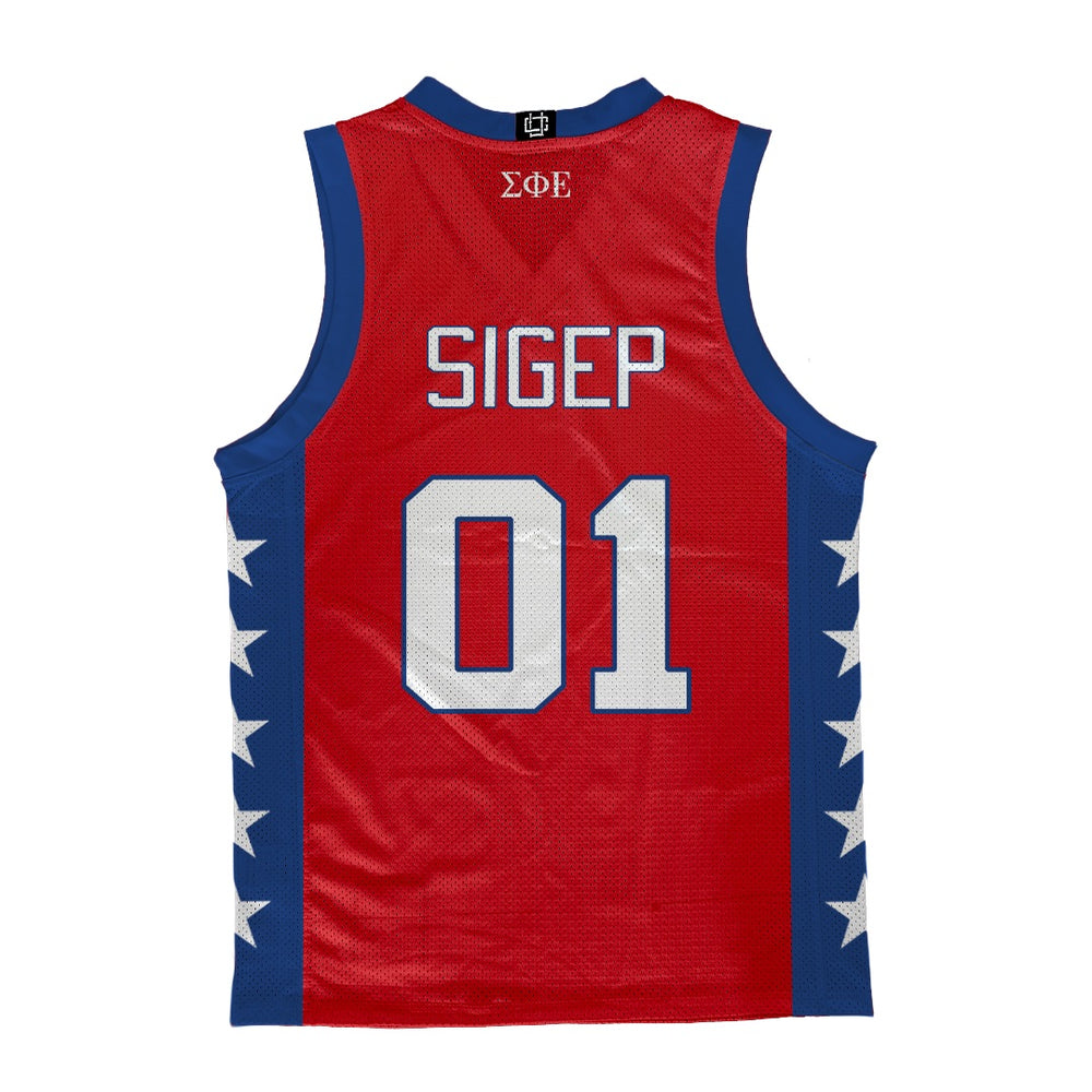 LIMITED PRE-ORDER: Team SigEp Basketball Jersey