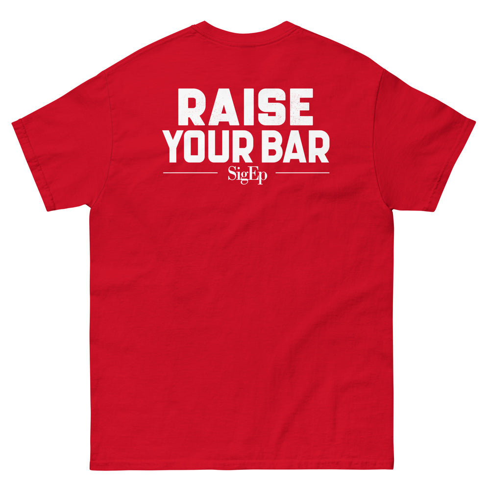 
                  
                    SigEp Raise Your Bar Bold T-Shirt
                  
                