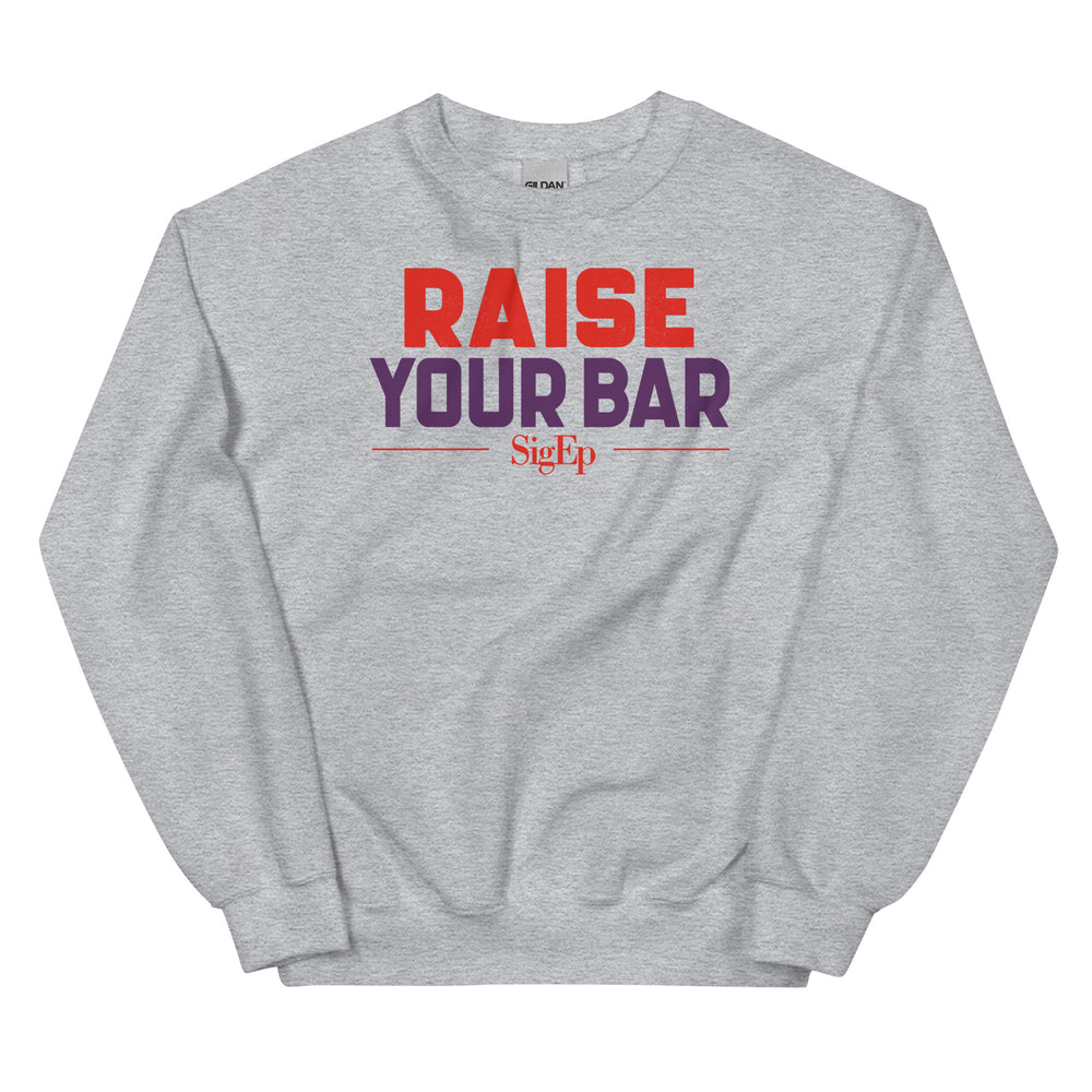 SigEp Raise Your Bar Crewneck