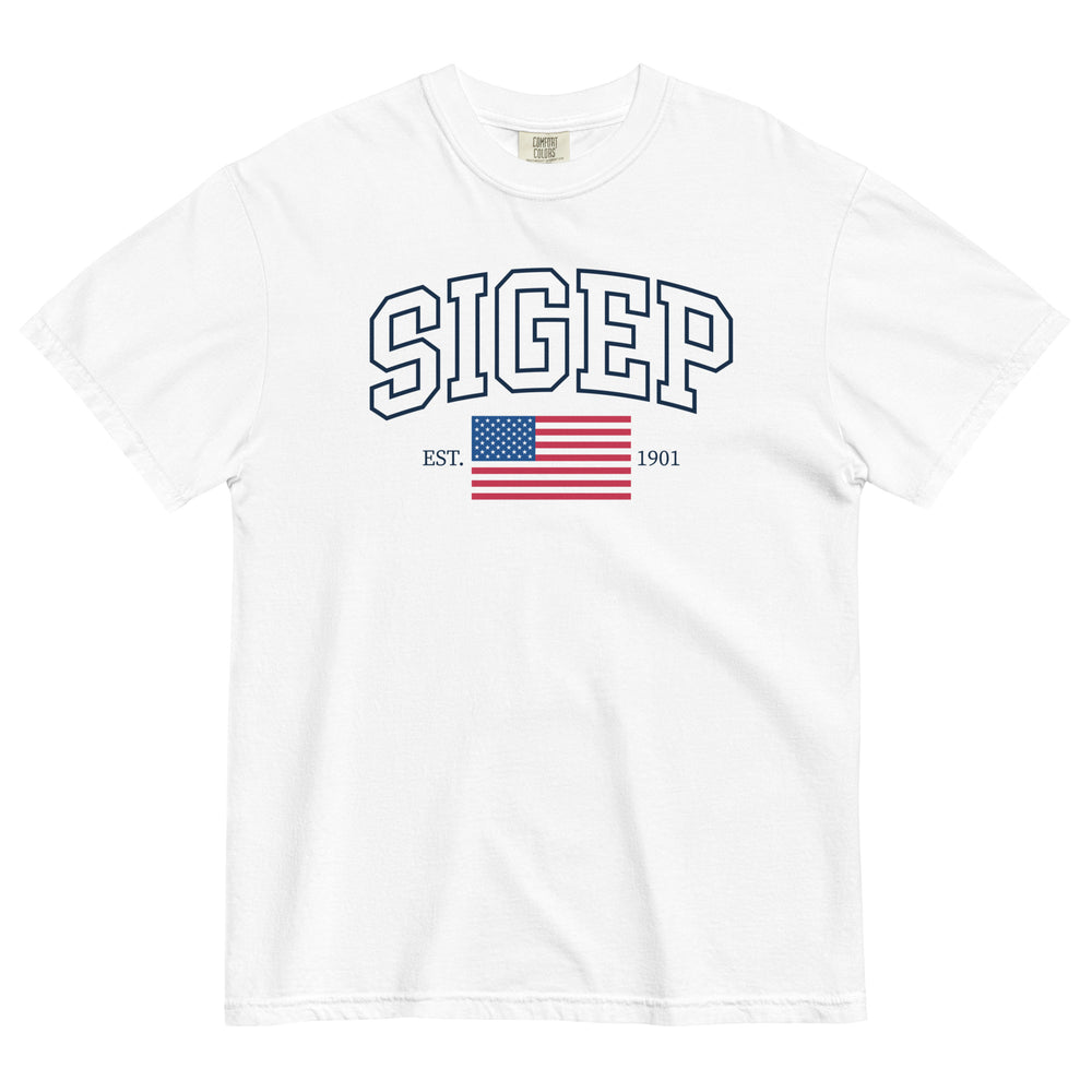 SigEp Americana T-Shirt by Comfort Colors (2024)