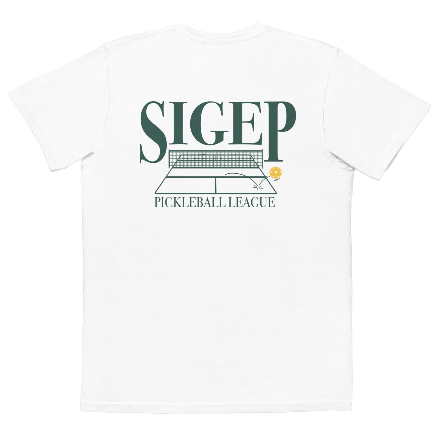 Drop 002: SigEp Pickleball Pocket T-Shirt by Comfort Colors