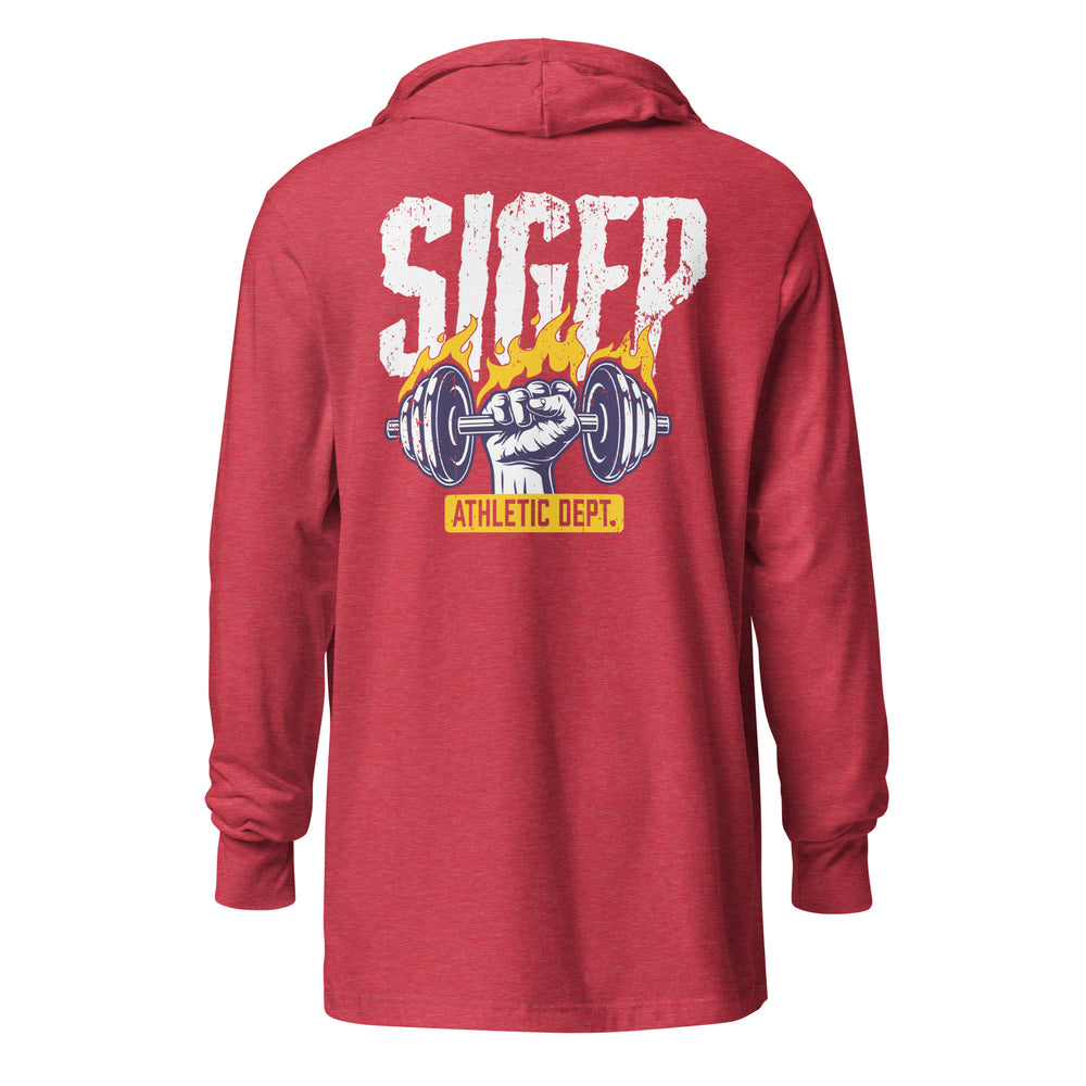 LIMITED RELEASE: SigEp Athletic Department Long Sleeve Hooded Shirt