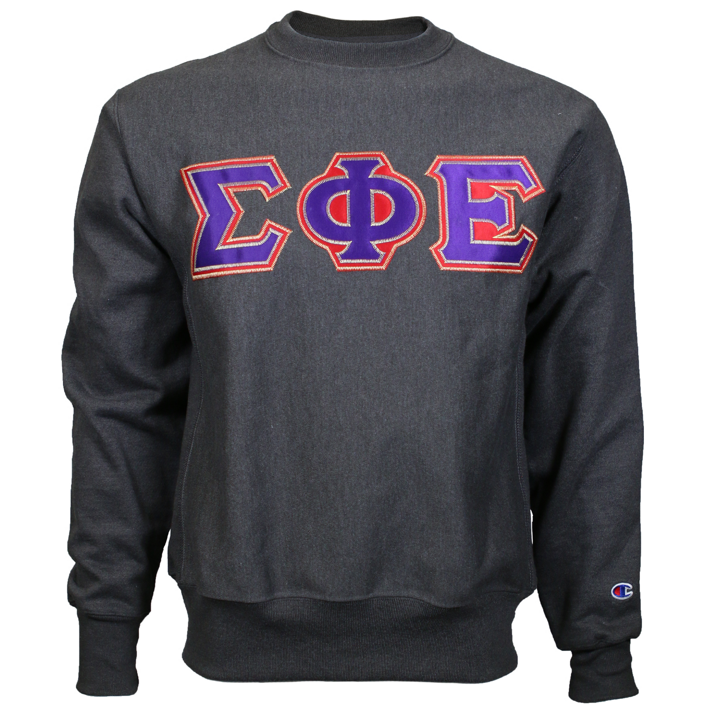 Limited: Reverse-weave Letters Crewneck Sweatshirt